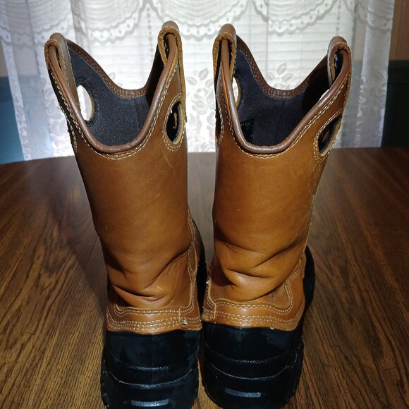 Mens 9.5M Wolverine Pull On Waterproof Composite Steel Toe Work Boots W05699 - Picture 3 of 11